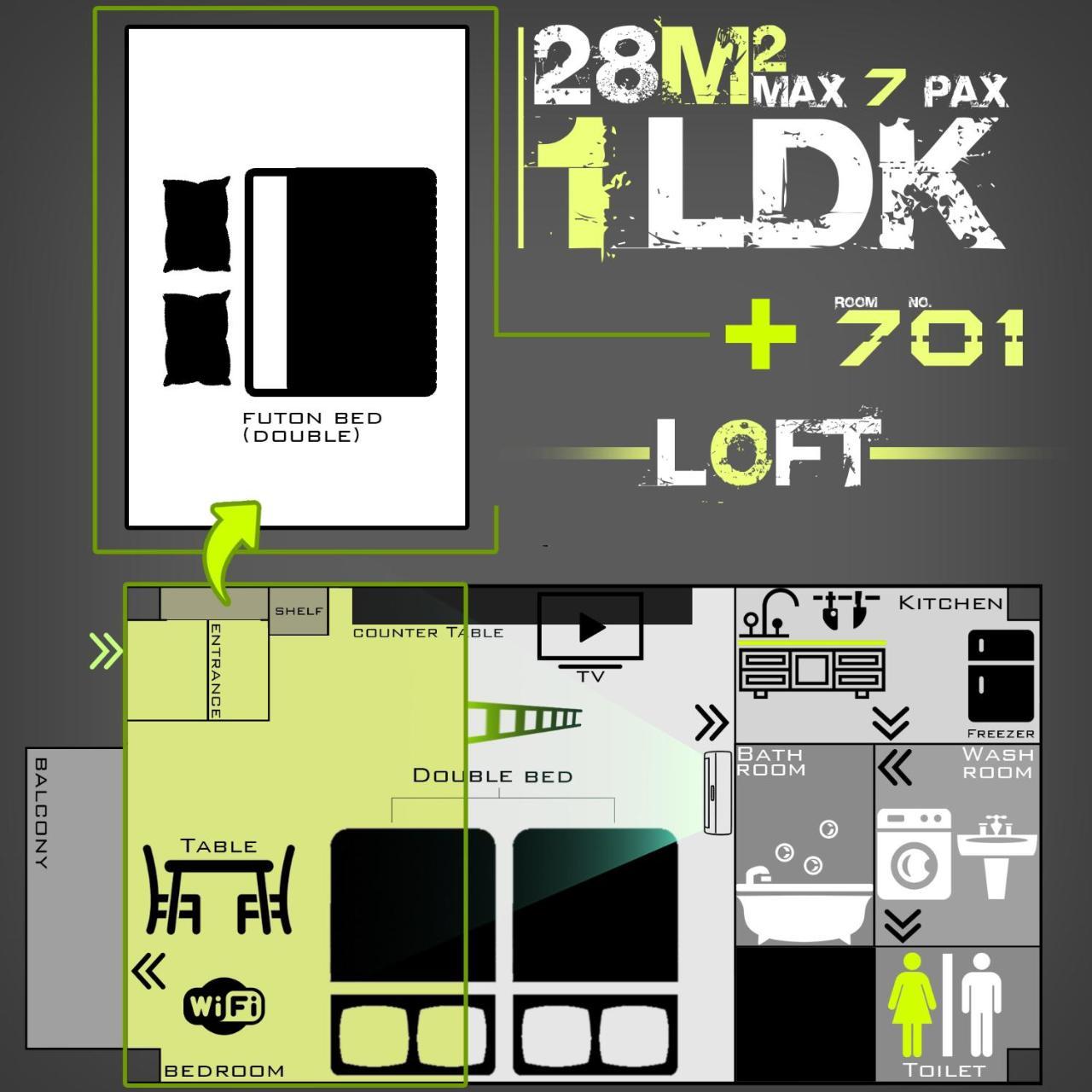 大阪市Gate80 Shinsaibashi West Ⅱアパートメント エクステリア 写真